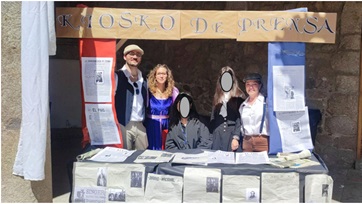 Recreación histórica del siglo XIX